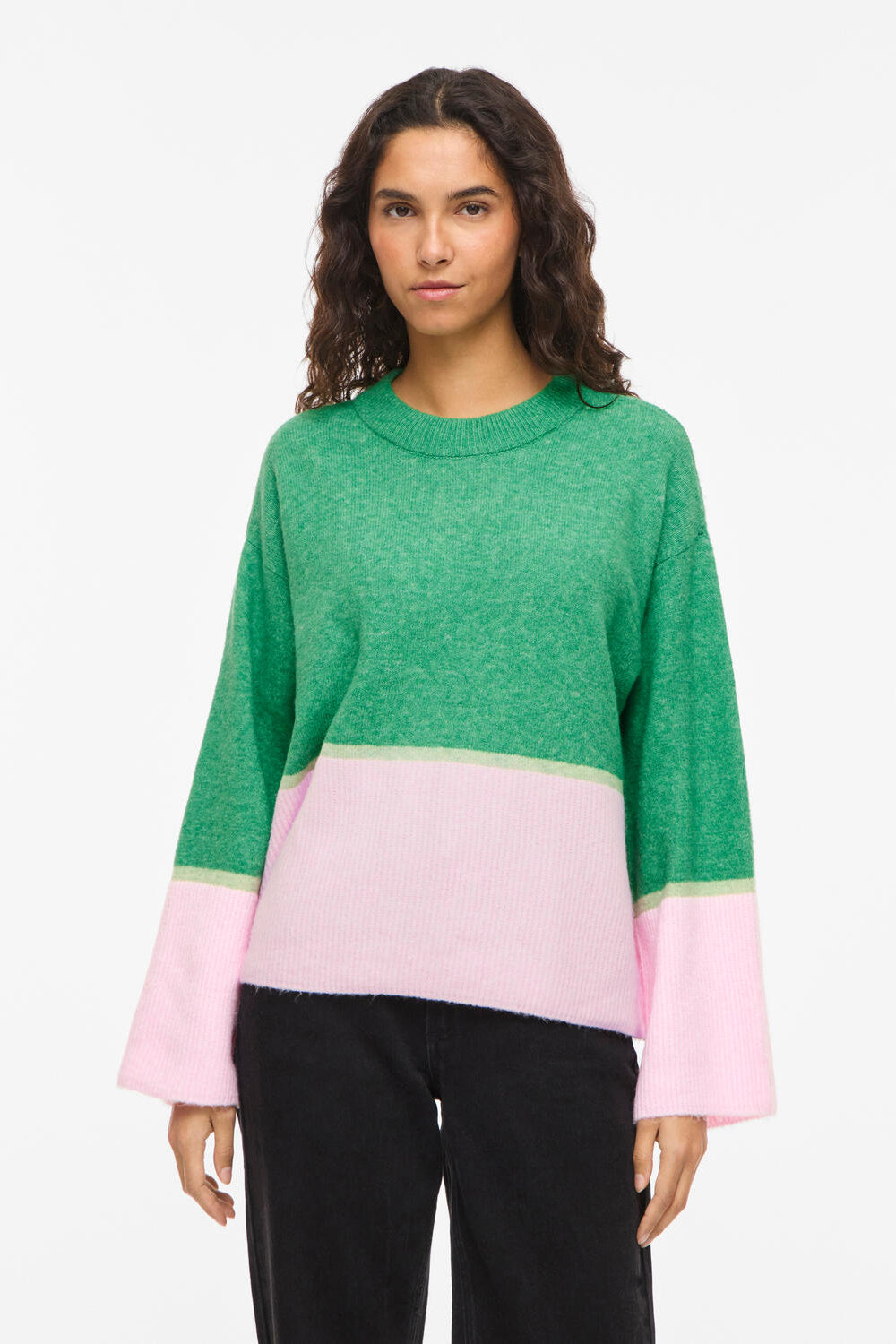Vibonnie striktrøje - Kelly Green
